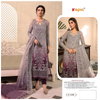 C 1349 Rosemeen Organza Shaded Embroidery Pakistani Suits Wholesale Shop In Surat